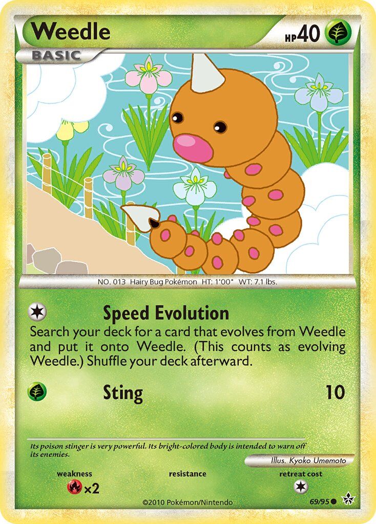 Weedle - 69/95 - EN Weedle - 69/95 - EN