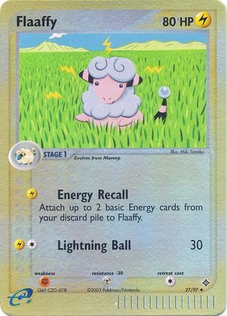 Flaaffy - 27/97 - Reverse Holo - EN Flaaffy - 27/97 - Reverse Holo - EN