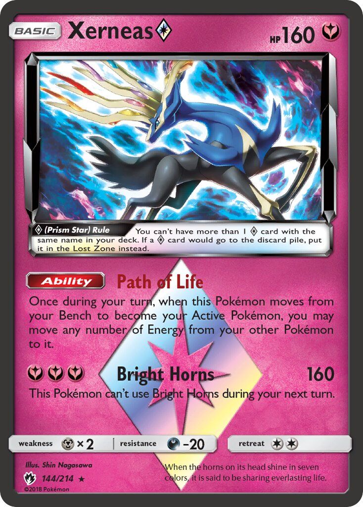 Xerneas Prism Star - 144/214 - EN Xerneas Prism Star - 144/214 - EN