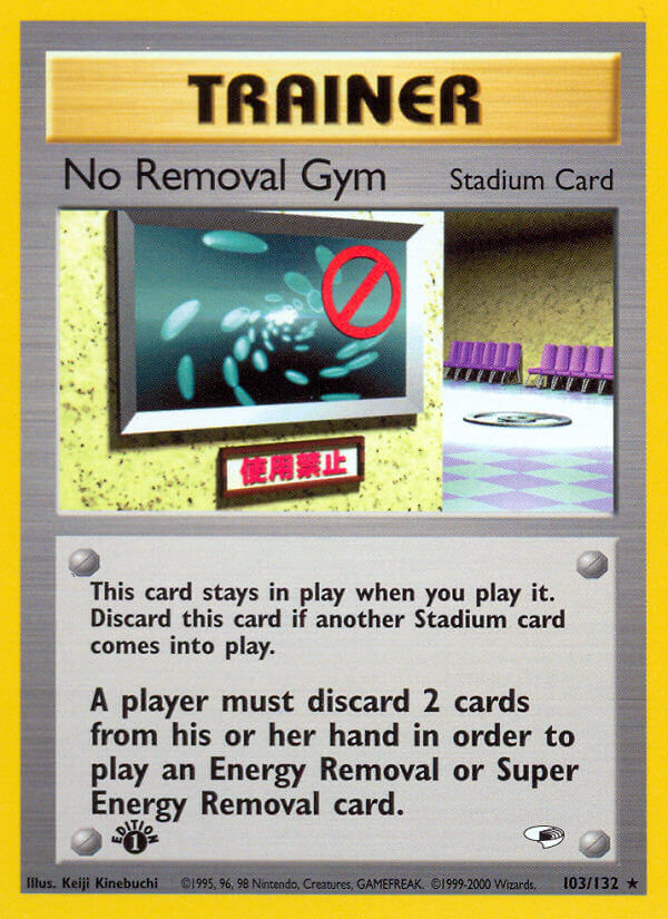 No Removal Gym - 103/132 - EN