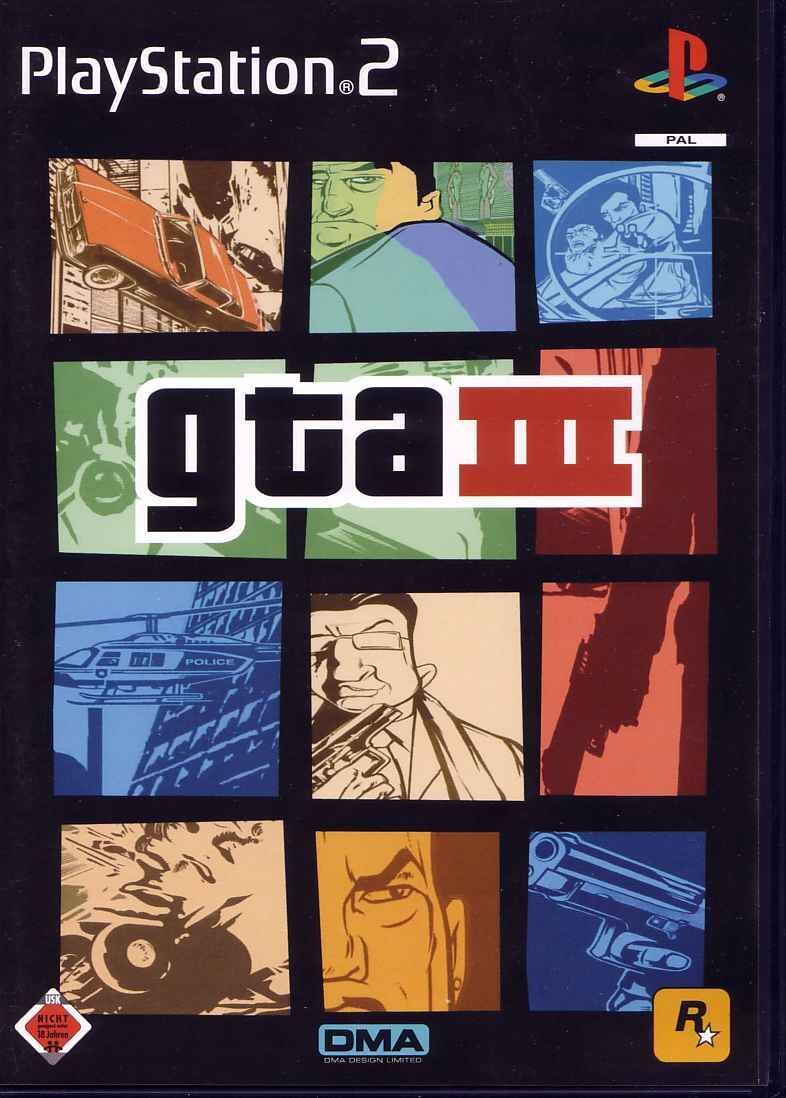 Grand Theft Auto 3 - GTA III - PS2 Grand Theft Auto 3 - GTA III - PS2