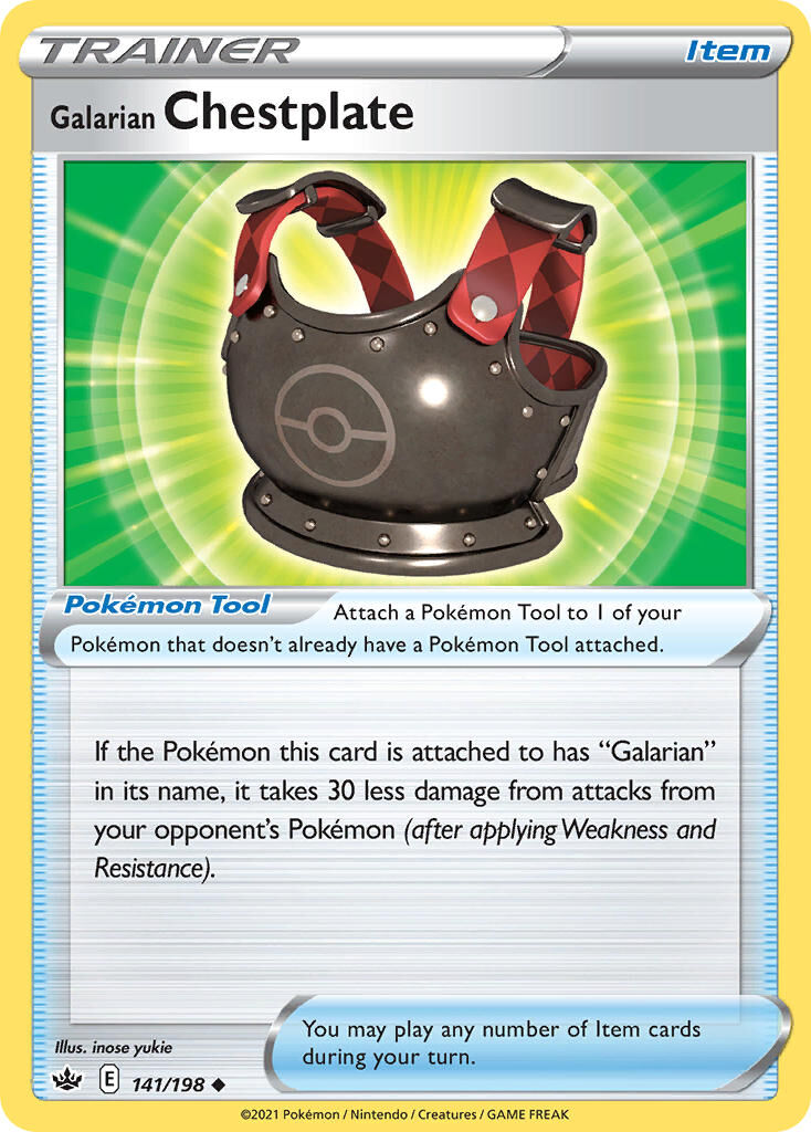 Galarian Chestplate - 141/198 - EN