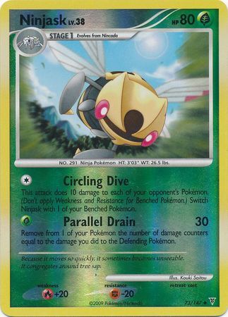 Ninjask - 73/147 - Reverse Holo - EN