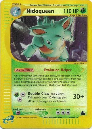 Nidoqueen - 22/144 - Reverse Holo - EN Nidoqueen - 22/144 - Reverse Holo - EN