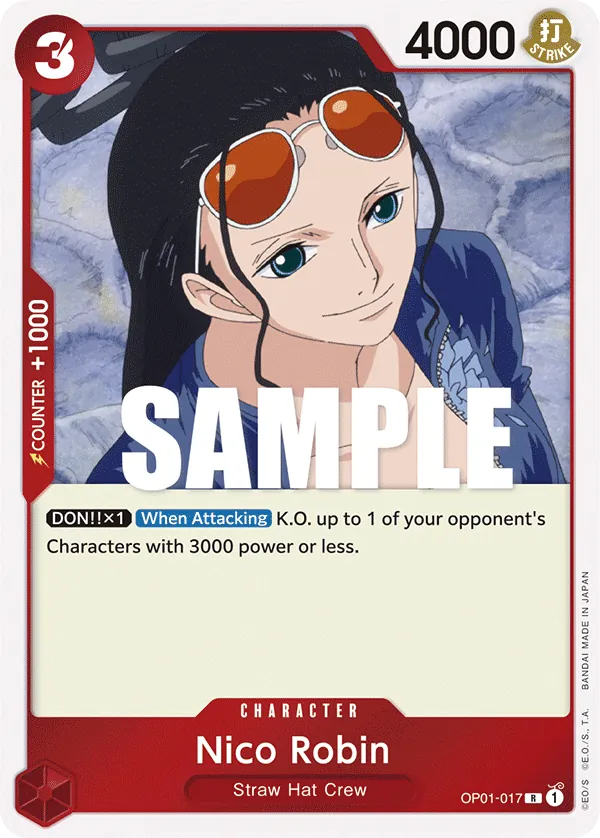 Nico Robin - OP01-017 Nico Robin - OP01-017