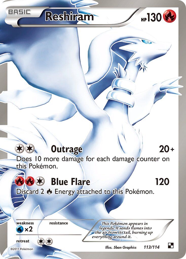 Reshiram - 113/115 - EN Reshiram - 113/115 - EN