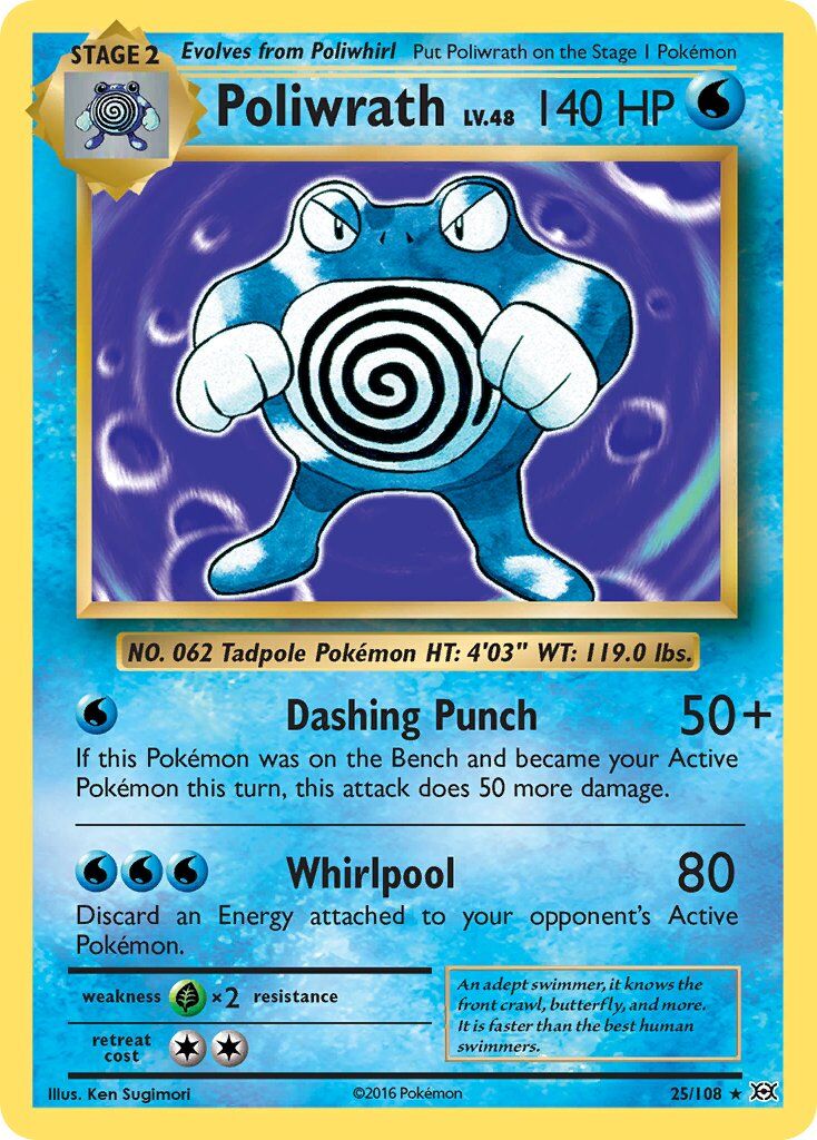 Poliwrath - 25/108 - EN Poliwrath - 25/108 - EN