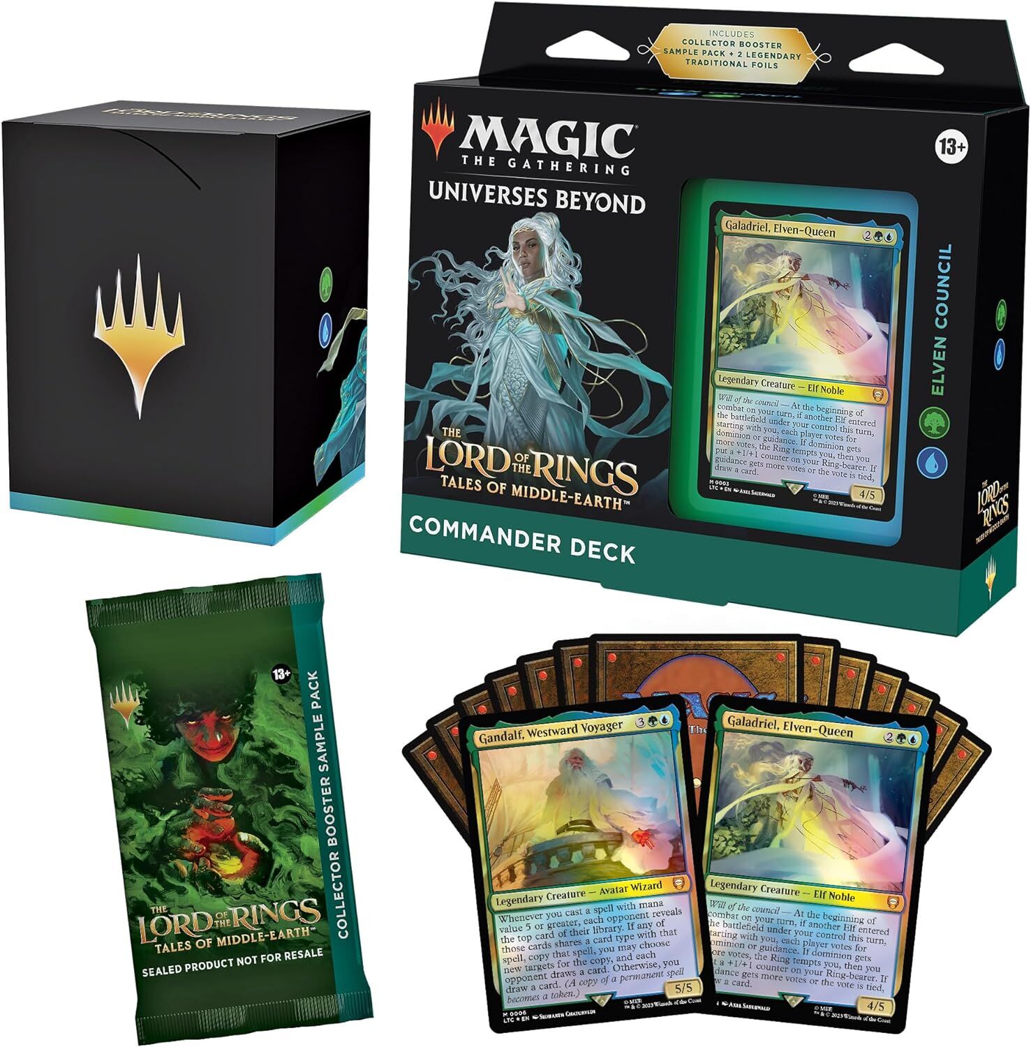 The Lord of the Rings: Tales of Middle-earth™ Commander Decks - Elven Council - Magic the Gathering - EN The Lord of the Rings: Tales of Middle-earth™ Commander Decks - Elven Council - Magic the Gathering - EN