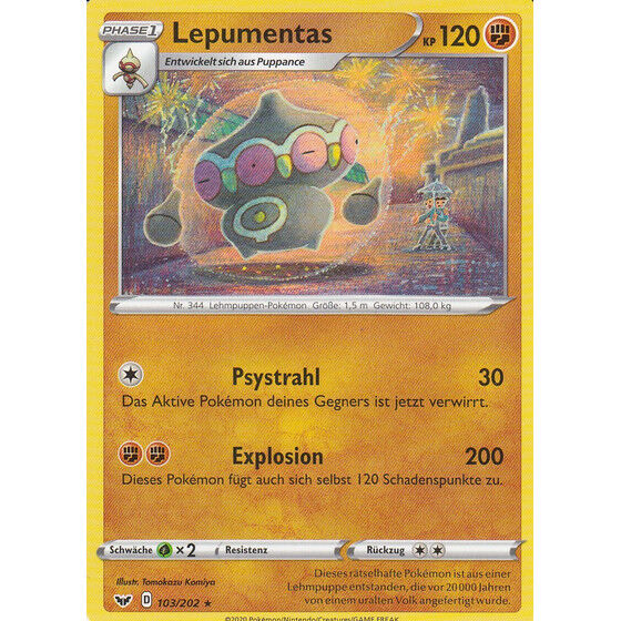 Lepumentas 103/202 - Pokémon TCG