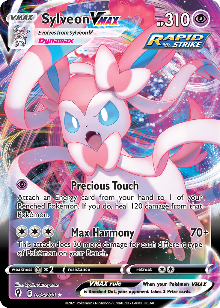Sylveon VMAX - 075/203 - EN Sylveon VMAX - 075/203 - EN