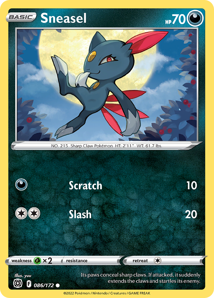 Sneasel - 086/172 - EN