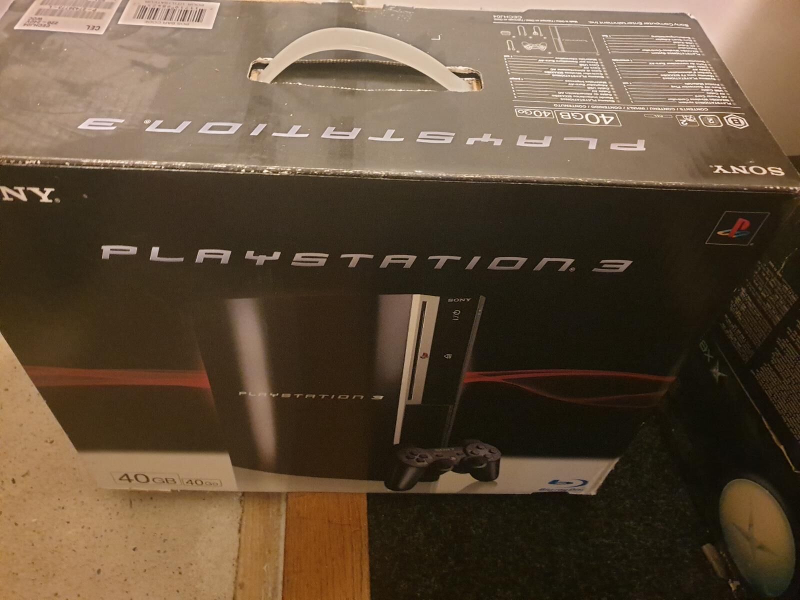 Playstation 3 System 40GB - OVP - PS3 - EN
