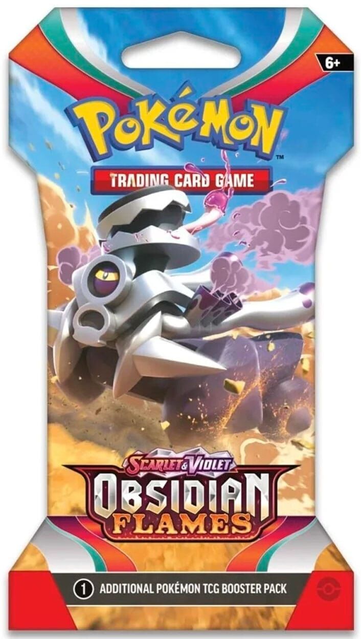 Pokémon TCG: Scarlet & Violet - Obsidian Flames Sleeved Booster Pack (10 Cards) - EN
