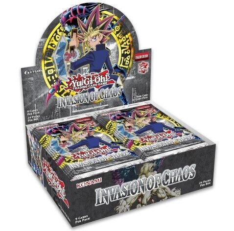 Invasion of Chaos Booster Display 25th Anniversary - Yu-Gi-Oh! - EN Invasion of Chaos Booster Display 25th Anniversary - Yu-Gi-Oh! - EN
