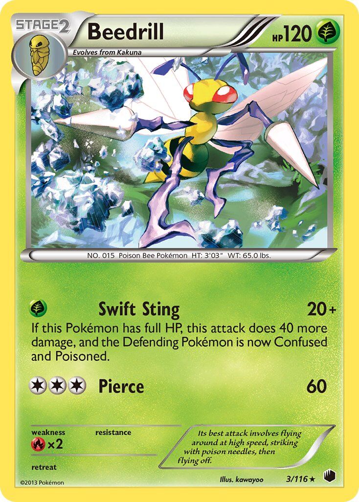 Beedrill - 3/116 - EN