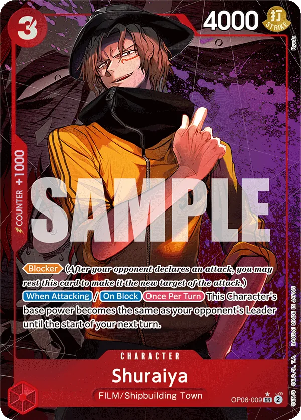 Shuraiya - OP06-009 - Alternate Art Shuraiya - OP06-009 - Alternate Art
