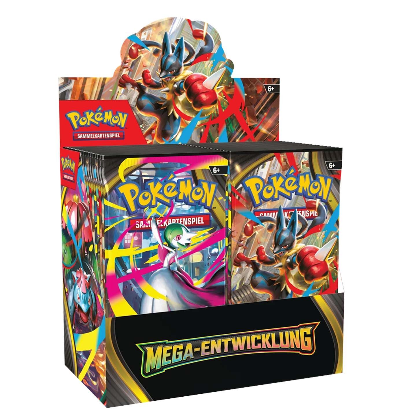 Pokémon TCG: Mega Evolution Booster Display (36 Packs) - DE Pokémon TCG: Mega Evolution Booster Display (36 Packs) - DE