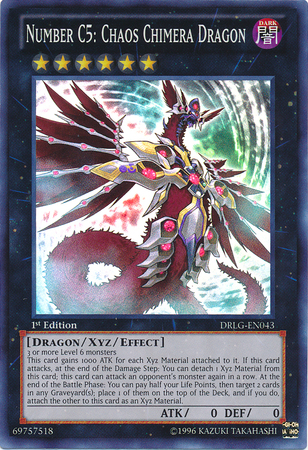 Nummer C5: Chaos-Schimärendrache - Yu-Gi-Oh!