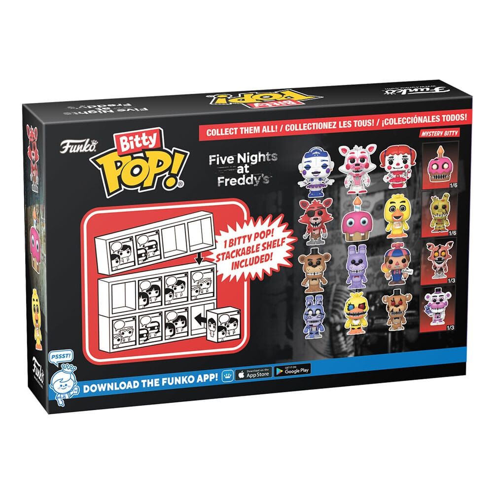 Five Nights at Freddy's Bitty POP! Vinyl Figur 4er-Pack Ballora - 2,5 cm Five Nights at Freddy's Bitty POP! Vinyl Figur 4er-Pack Ballora - 2,5 cm