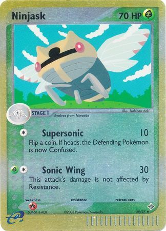 Ninjask - 38/97 - Reverse Holo - EN Ninjask - 38/97 - Reverse Holo - EN