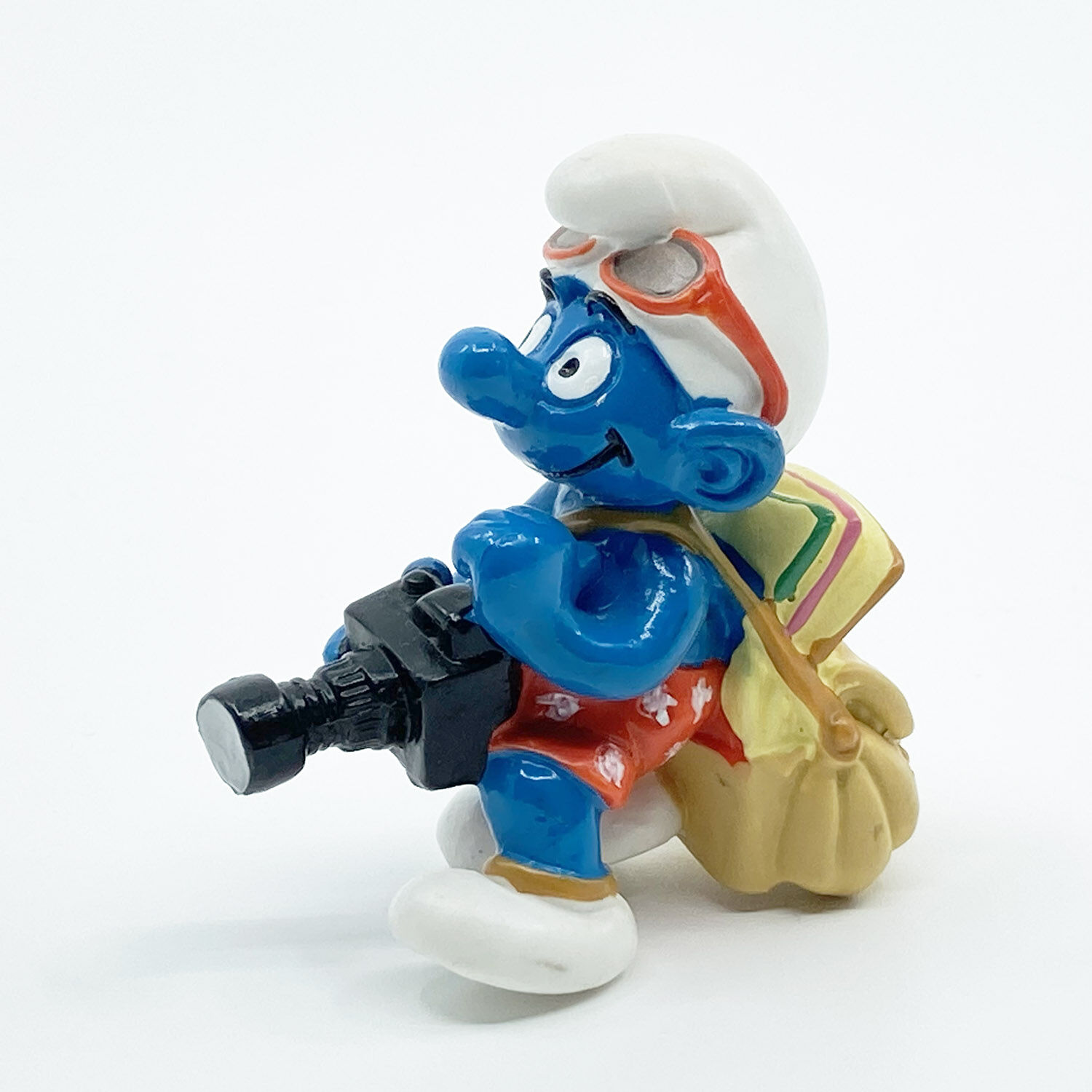 Tourist Schlumpf PVC Figur