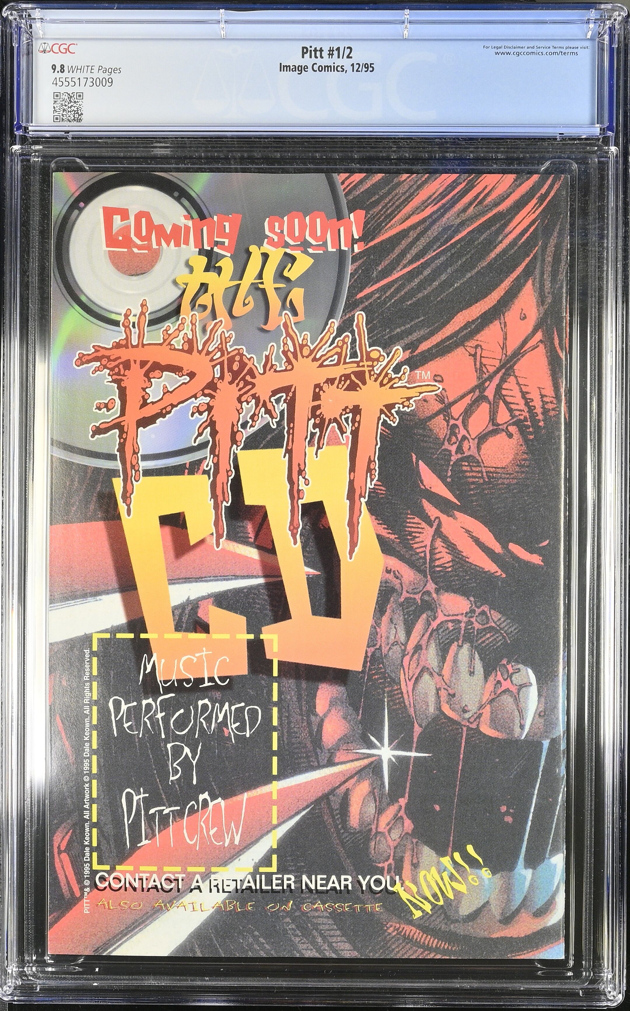 Pitt #1/2 CGC 9.8 Top Pop!