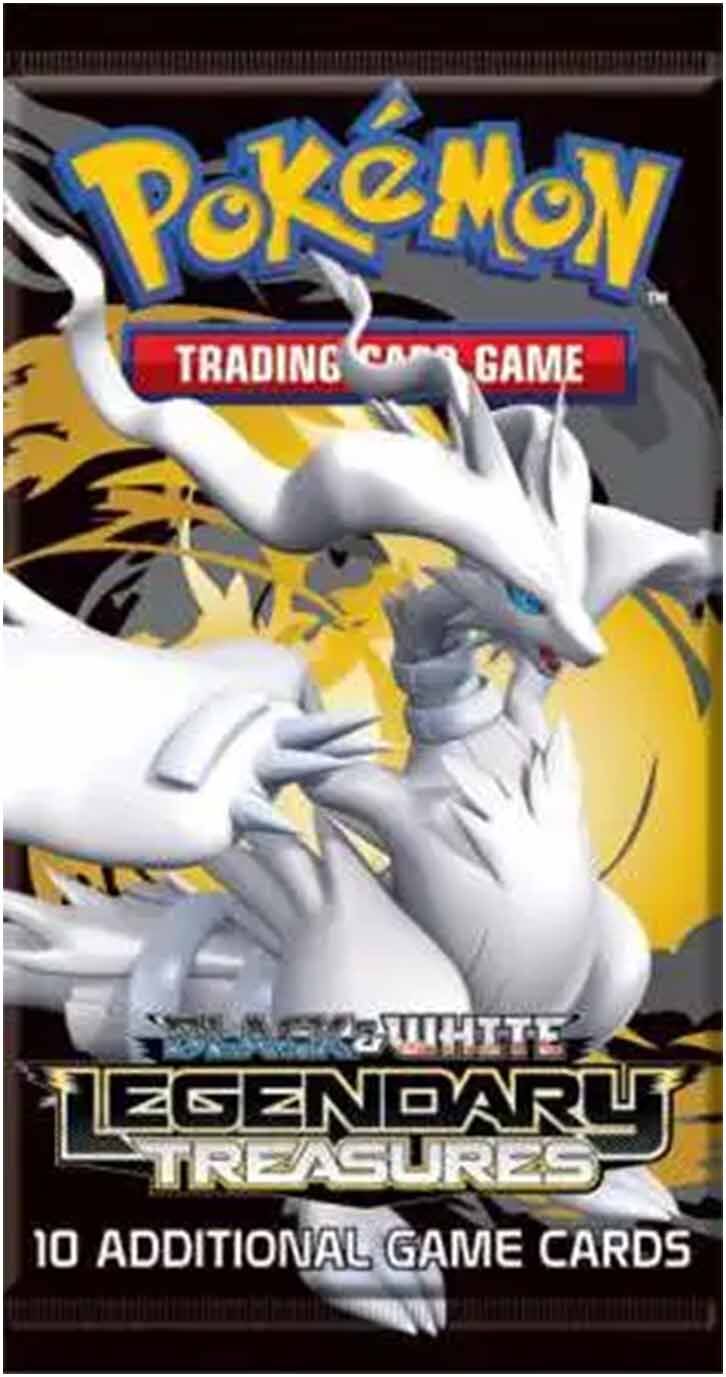 Pokémon Black & White Legendary Treasures Booster Pack (1 Random) - EN