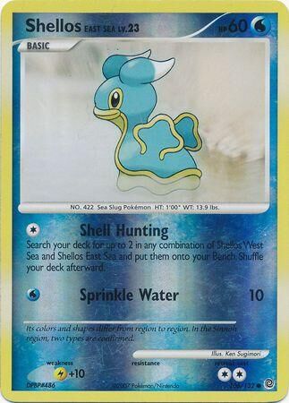 Shellos East Sea - 106/132 - Reverse Holo - EN Shellos East Sea - 106/132 - Reverse Holo - EN