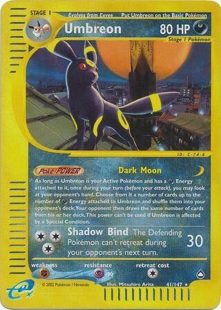 Umbreon - 41/147 - Reverse Holo - EN Umbreon - 41/147 - Reverse Holo - EN