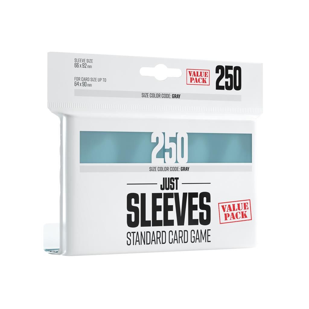 Just Sleeves - Value Pack Clear - Standard (250) Just Sleeves - Value Pack Clear - Standard (250)