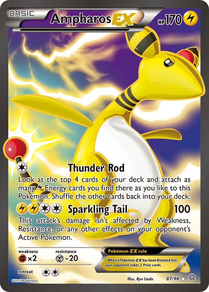Ampharos-EX - 87/98 - EN Ampharos-EX - 87/98 - EN