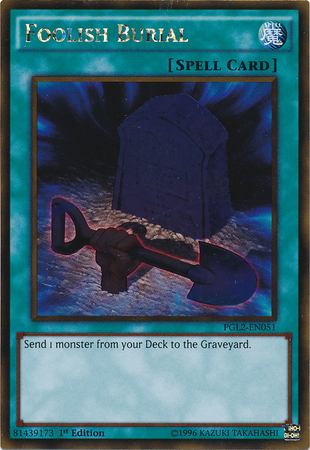 Törichtes Begräbnis - PGL2-051 - Gold Rare - 1. Auflage