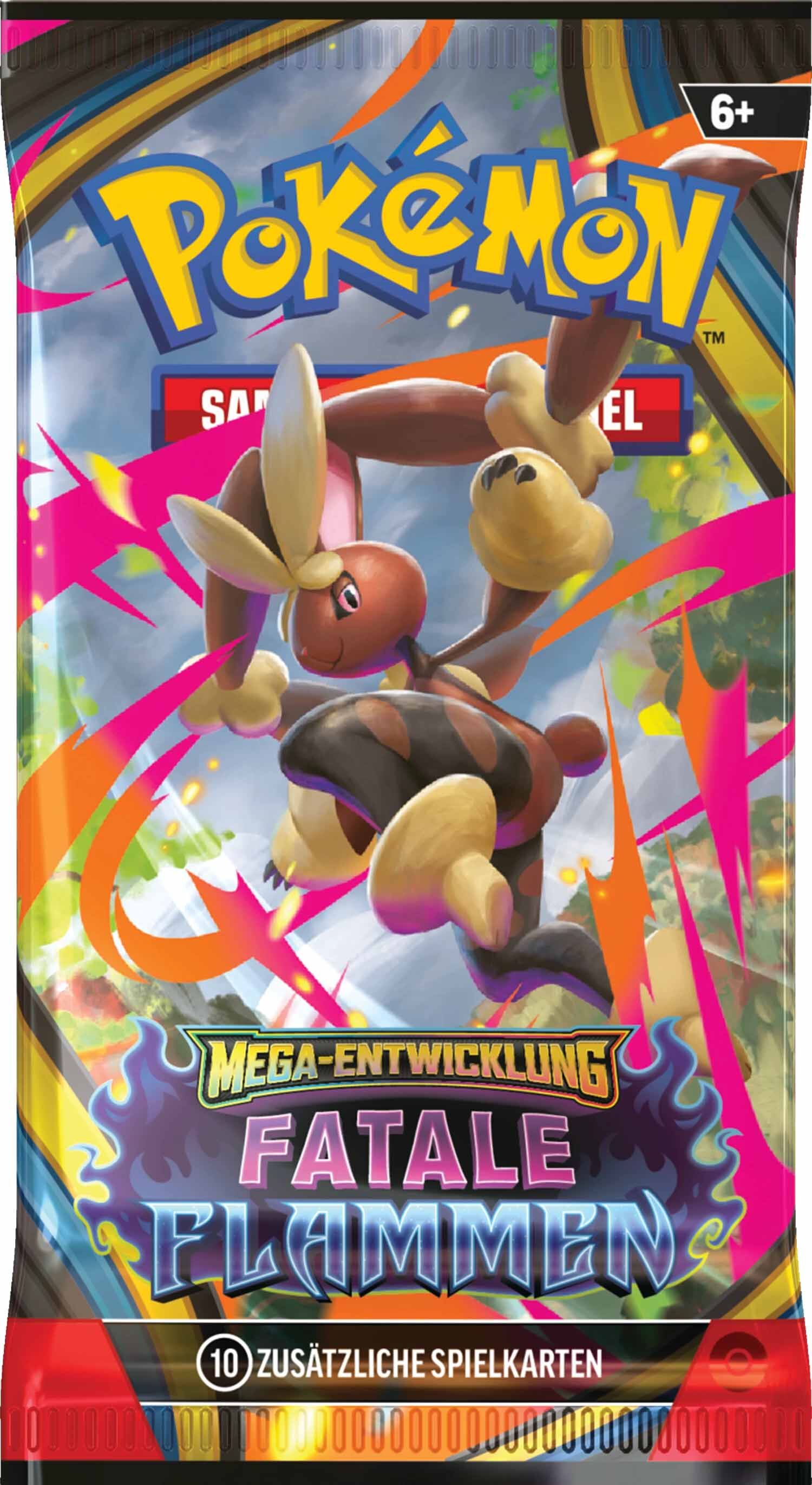 Pokémon TCG: Mega Entwicklung Fatale Flammen Booster Display (36 Packs) - DE