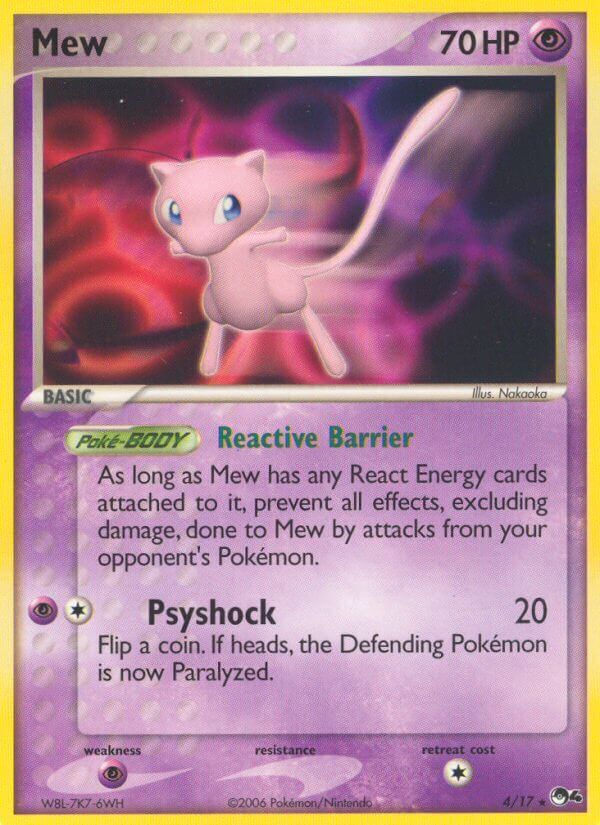 Mew - 4/17 - EN Mew - 4/17 - EN