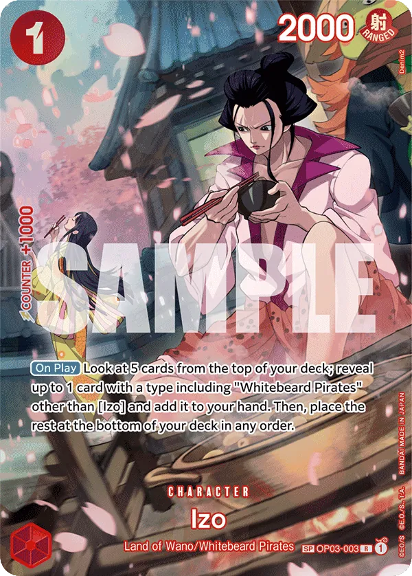 Izo - OP03-003-SP Izo - OP03-003-SP