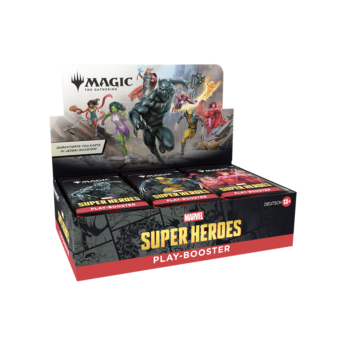Magic the Gathering - Marvel Super Heroes Play-Booster Display (30) - DE