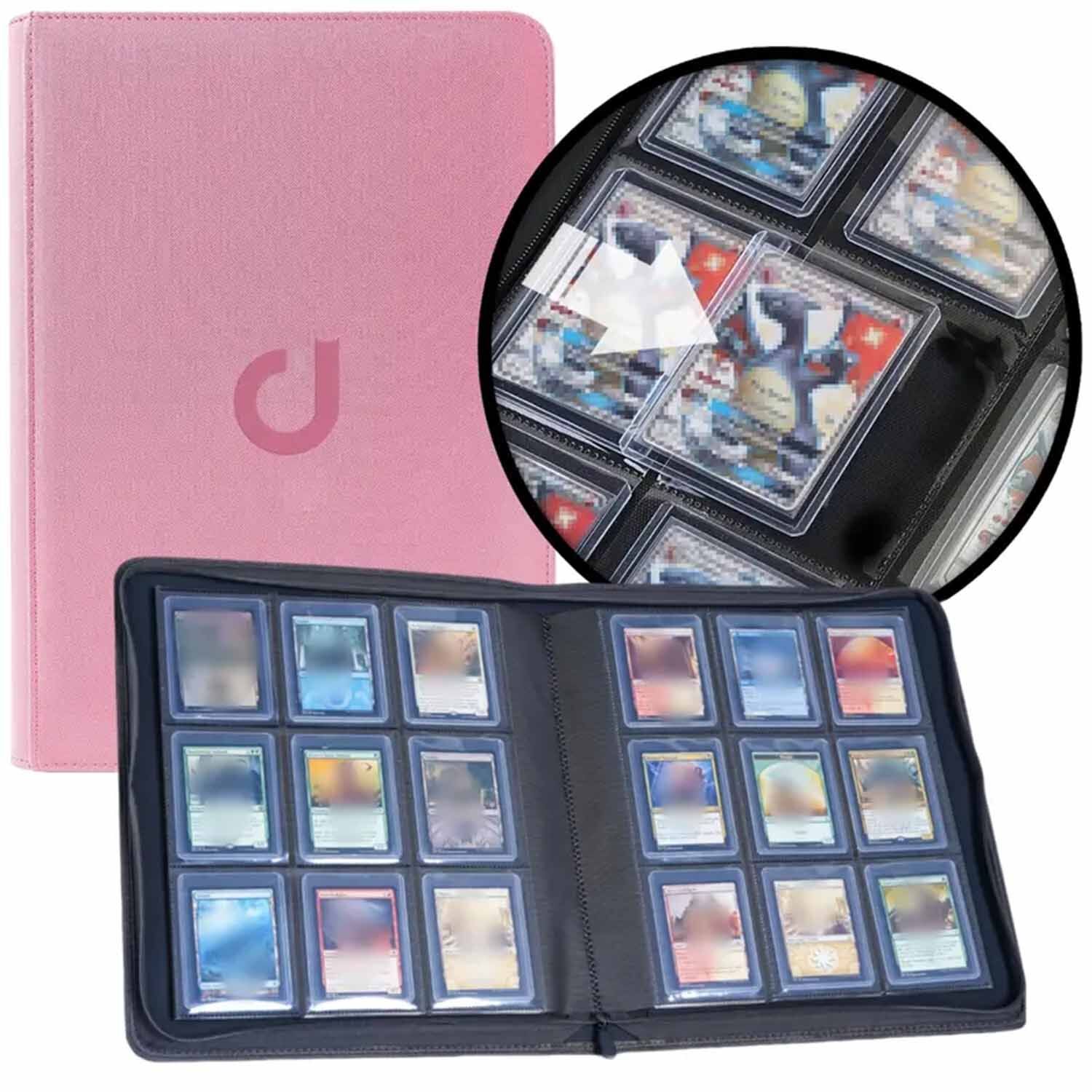 Toploader Binder Order Pink