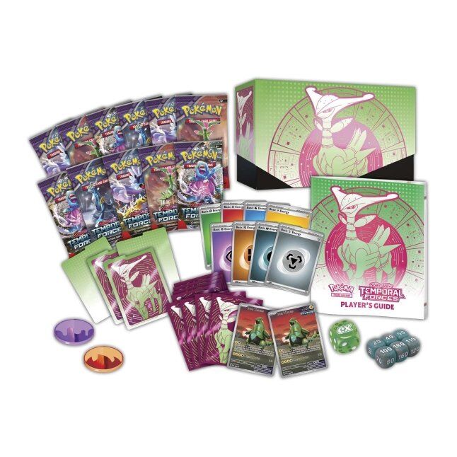 Pokémon TCG: Scarlet & Violet-Temporal Forces Pokémon Center Elite Trainer Box (Iron Leaves) - EN