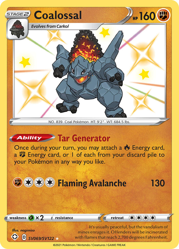 Coalossal - SV069/SV122 - EN