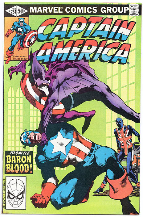 Captain America #254