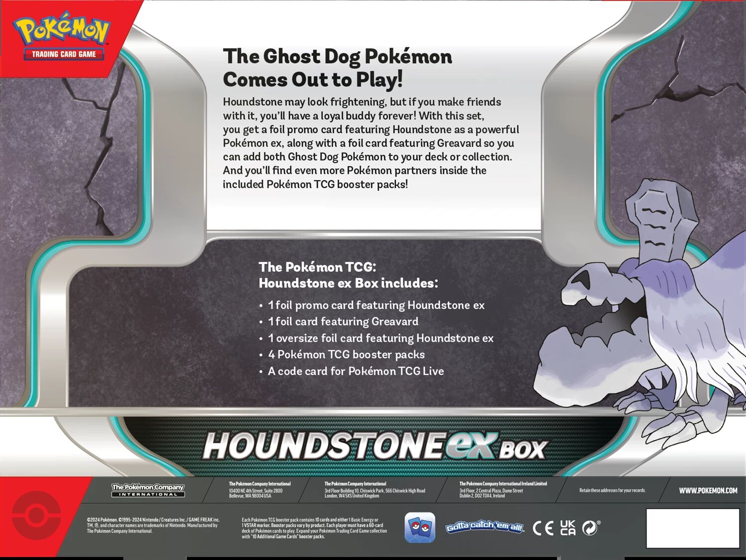 Houndstone ex Collection Box - Pokémon - EN