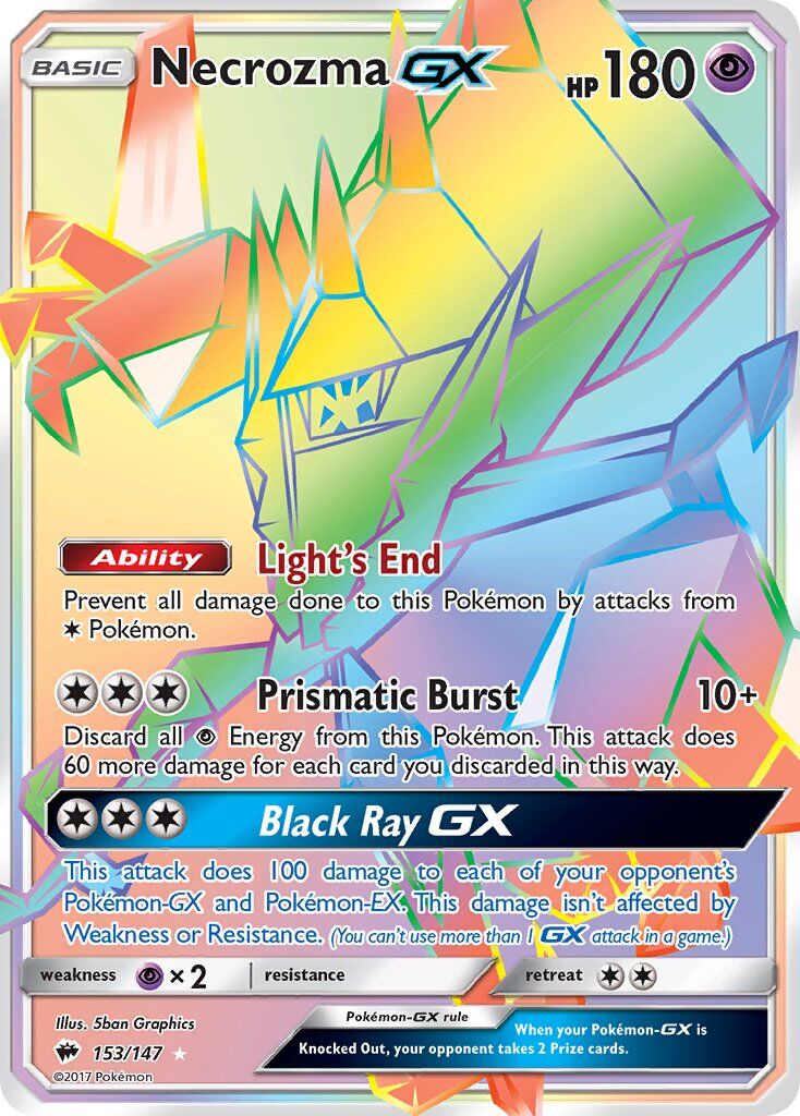 Necrozma-GX - 153/147 - EN Necrozma-GX - 153/147 - EN