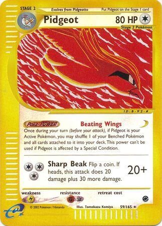 Pidgeot - 59/165 - Reverse Holo - EN