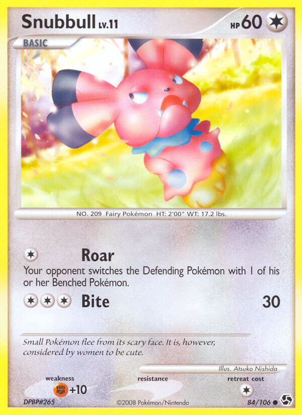 Snubbull - 84/106 - Reverse Holo - EN