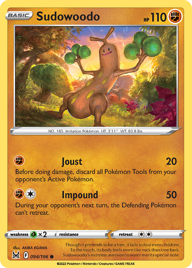 Sudowoodo - 094/217 - EN Sudowoodo - 094/217 - EN
