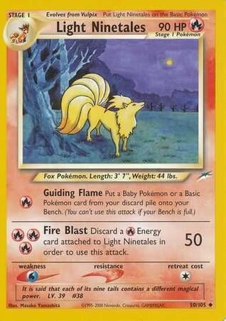 Light Ninetales - 50/113 - Unlimited - EN
