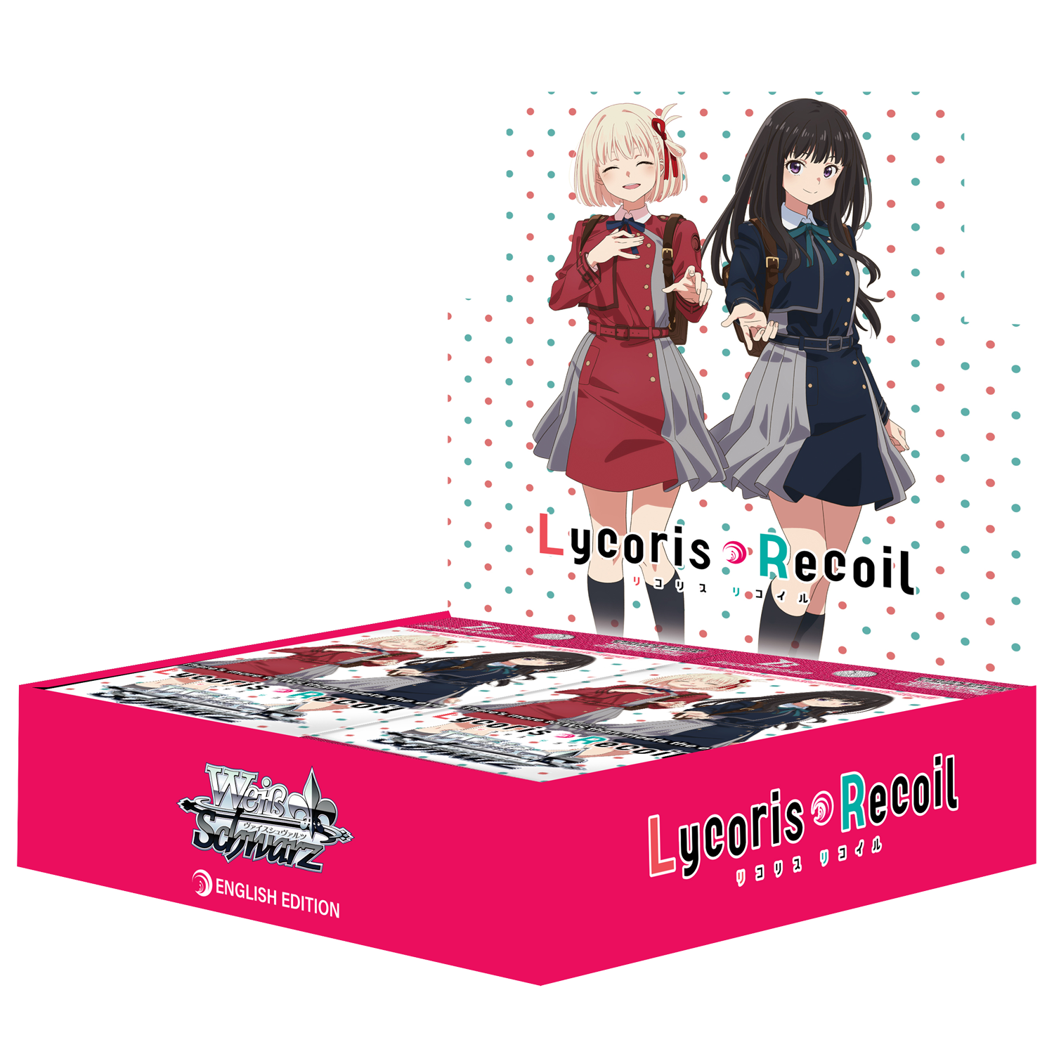 Lycoris Recoil Booster Box - Weiss Schwarz TCG - EN Lycoris Recoil Booster Box - Weiss Schwarz TCG - EN