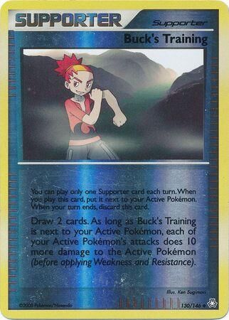 Buck’s Training - 130/146 - Reverse Holo - EN