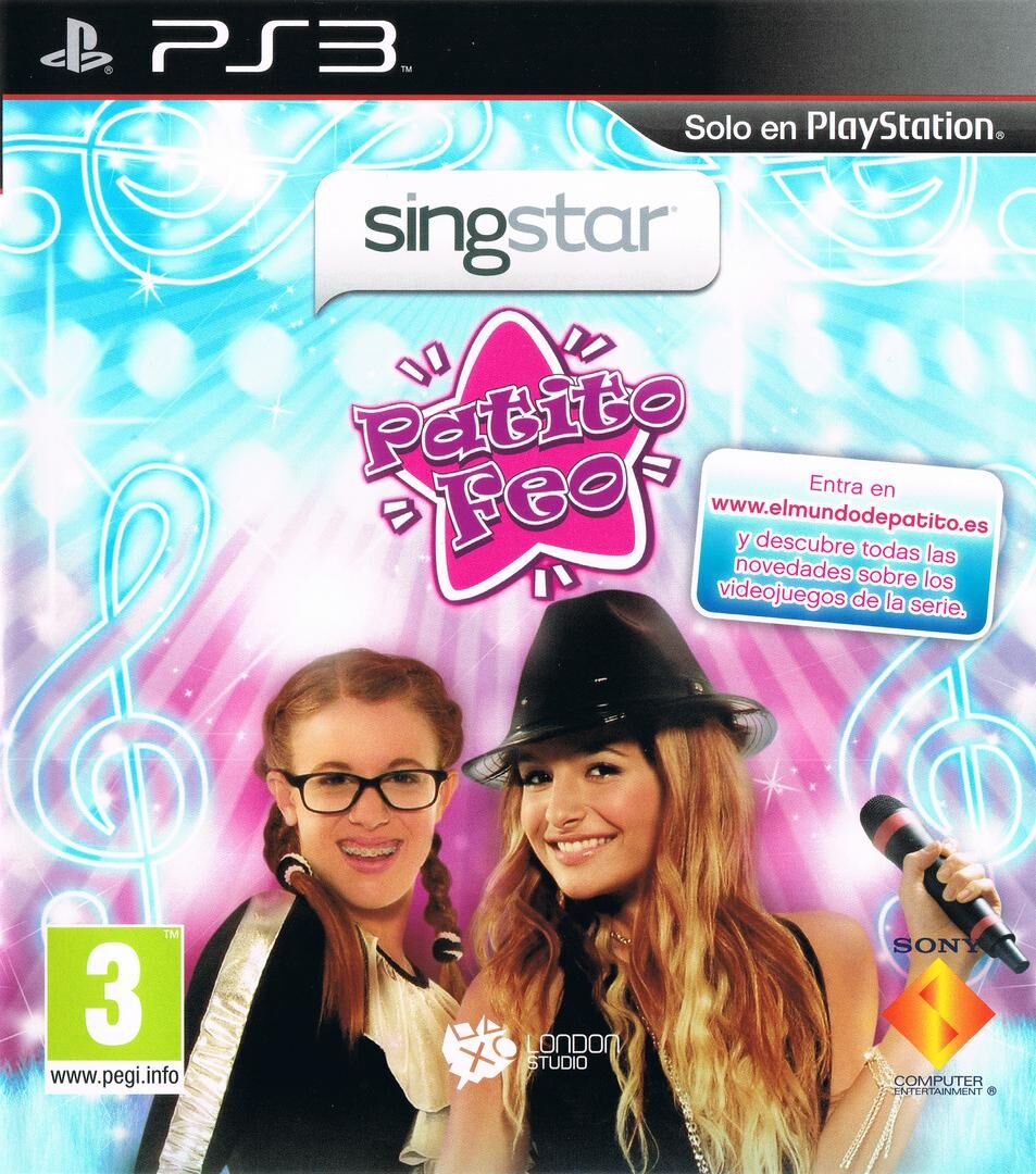 SingStar Patito Feo - OVP - PS3 - EN