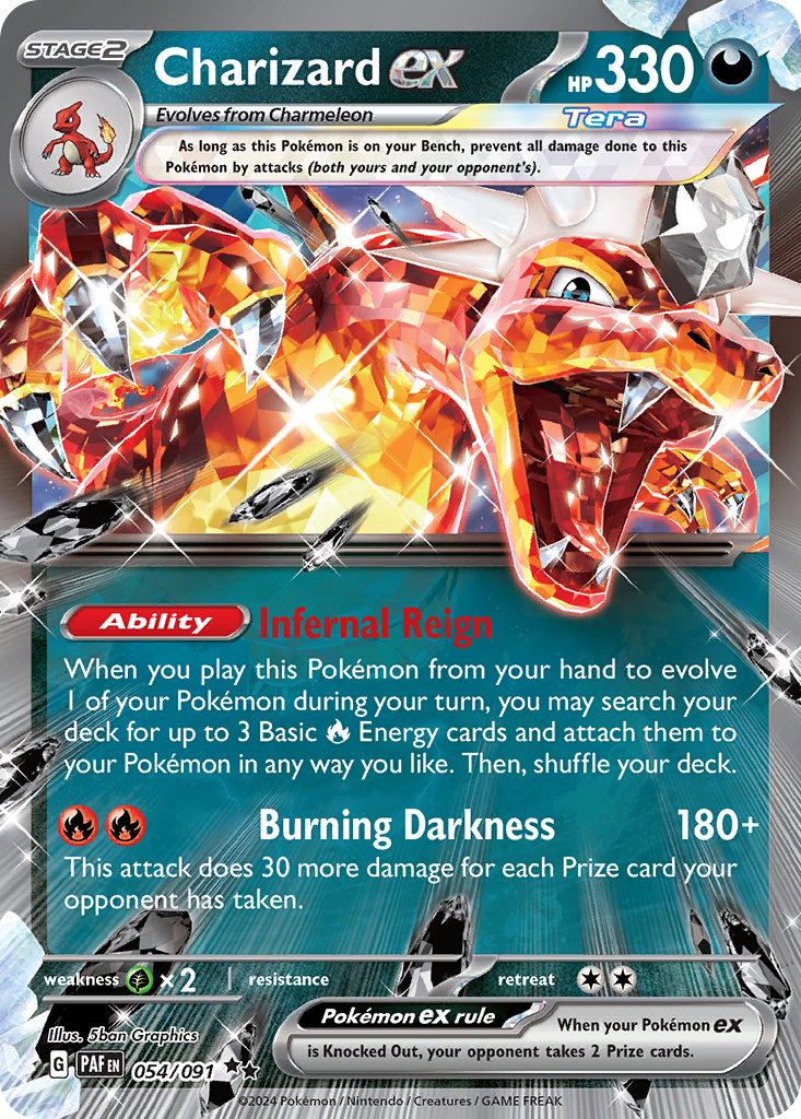 Charizard ex - 054/91 - EN